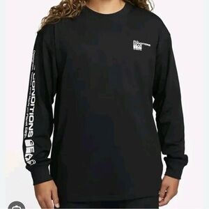 Nike ACG All Conditions Gear Planet Earth Black Long Sleeve TShirt DV9661-010 XL